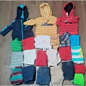 HUGE Lot Bundle of Baby Boys Clothes FALL/WINTER 20 Pieces Size 0-3month